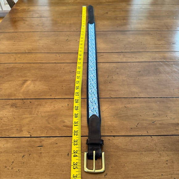 Men's Vineyard Vines Tequila and Lime  Belt Size 30 - Picture 3 of 6